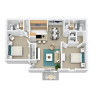 2x2 Milano 810 sqft