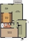 Floor Plan - 1BR/1BA