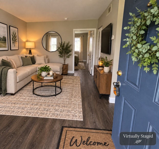 Welcome Home! Virtually Staged Entry