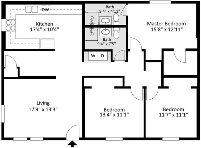 Photo - Exceptional 2 Bedroom, 2 Bathroom Apartmen... Unit 2085 W Brittany - Apt 301