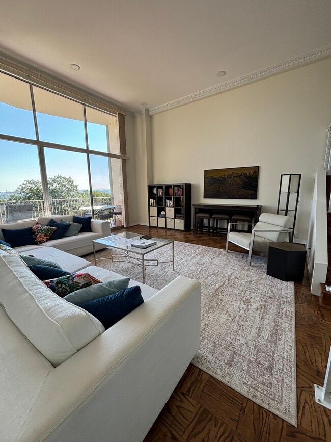 Living Room - 1200 N Nash St Unit #230