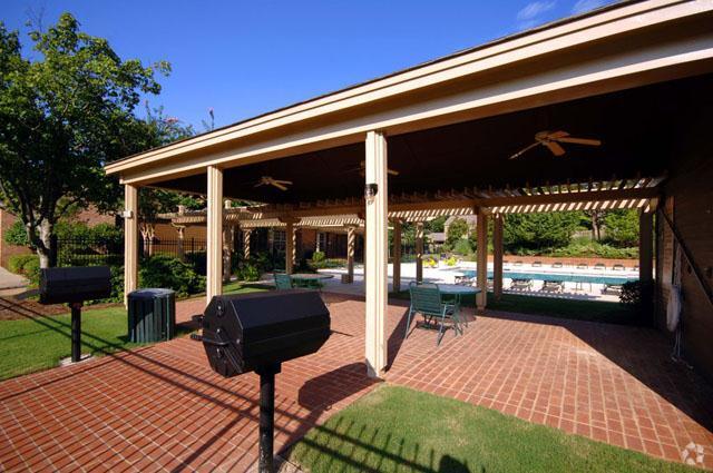 Área de parrillas - Austin Chase Apartments