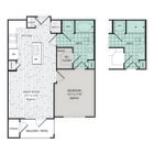 A2 floor plan Broadstone Vintage Park