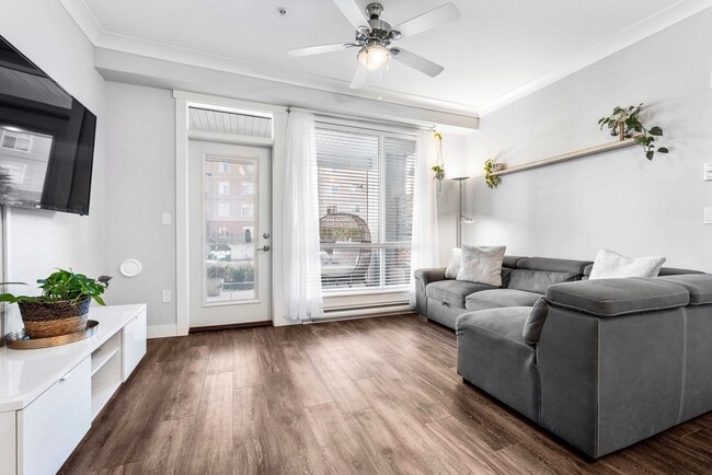 Photo - Bright & Spacious Open-Concept 1 Bed + Den Condo in Sardis — 2 Parking, In-Suite Laundry, Great L... Unit 103