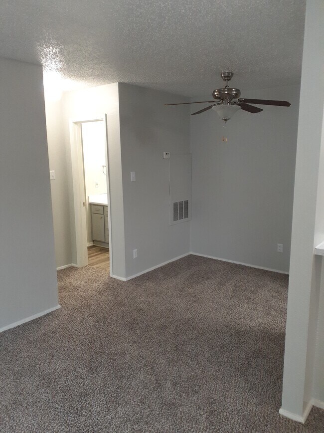 Two Tone Paint with Plush Carpeting