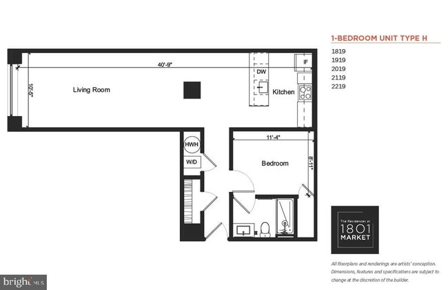 Photo - 1801 Market St Unidad 2209