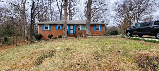 Photo - Large brick rancher in Chesterfield County with private back yard.