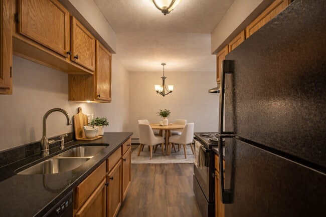 Staged Kitchen & Dining - Northumberland Apartments