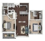 B1 3D Floorplan