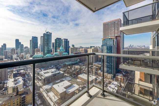 2BR, 1BA - 600SF - Balcony - 561 Sherbourne