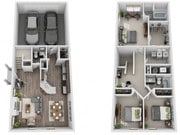 Oxford de 2-Bedroom