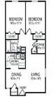 2BR/1BA at 224 S Salisbury