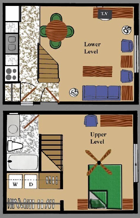 Waterford Arms 1 BR Floorplan