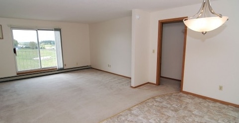 Living Area - Geneva Place Apartments