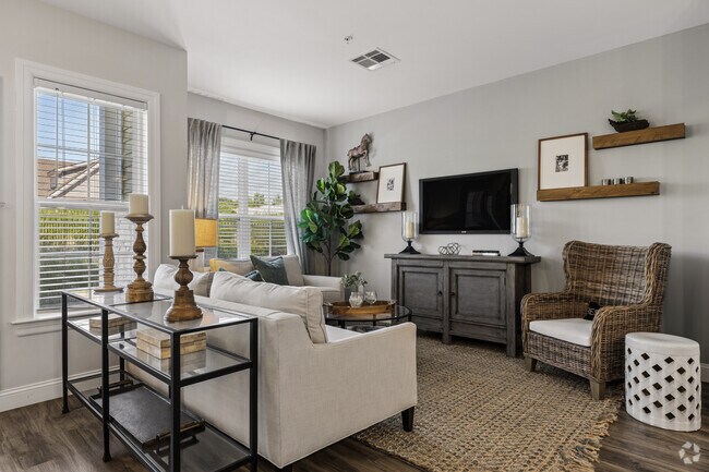 1BR, 1BA - 866SF - Living Room