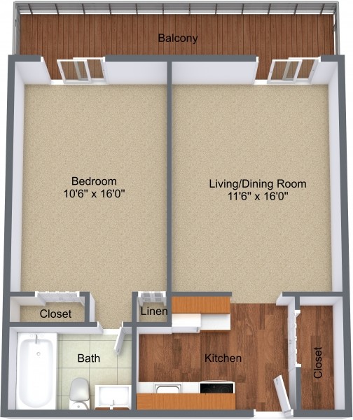 Brookview Place Apartments Dayton, OH