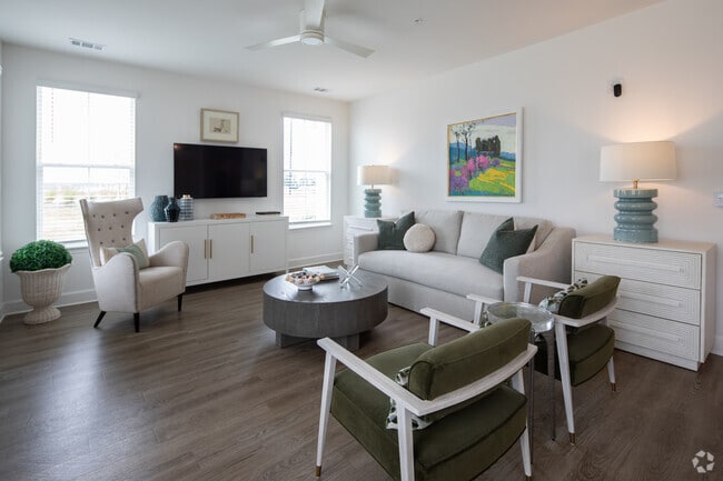 2BR, 2BA - 1,208SF - Living Room