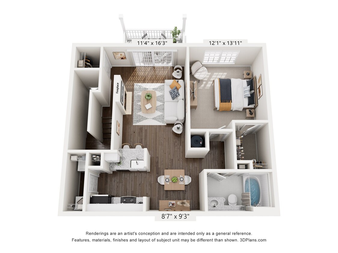 Floor Plan - The Roanoke