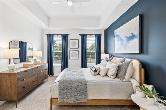 2BR, 2.5BA - 1,260SF - Bedroom