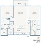 Tribute at the Rim Floor Plan B3