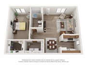 One Bedroom, One Bathroom -B