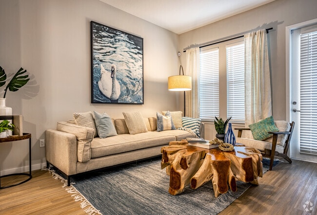 1BR, 1BA - 750SF - A1 Floorplan