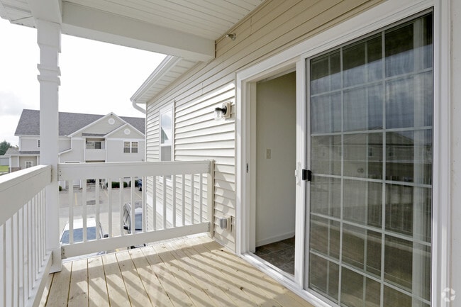 2 Bedroom Upstairs - Balcony