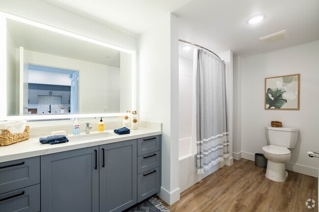 1BR, 1BA - 714SF - Bathroom