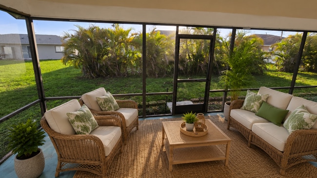 Screened-In patio *This Photo is Virtually Staged*