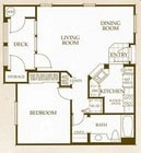 1BR/1BA