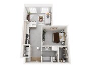 1B floor plan The Lofts at King Mill