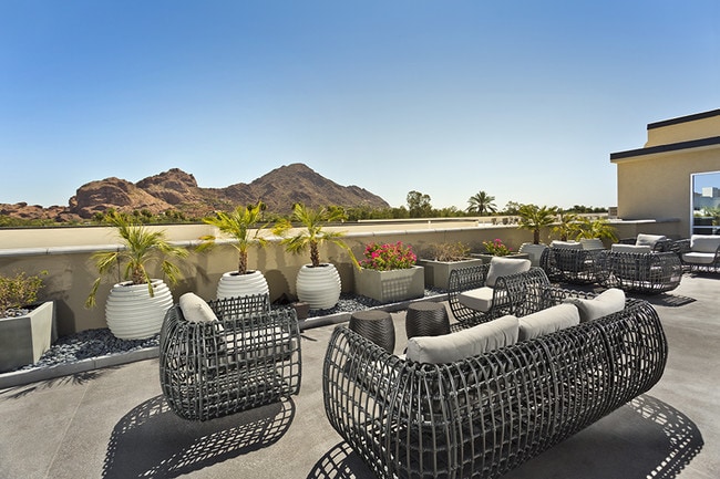 Rooftop terrace