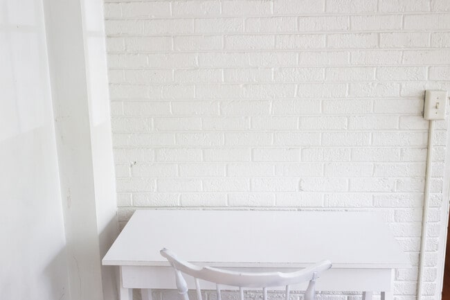 Desk in sunroom - 711 W Ohio St