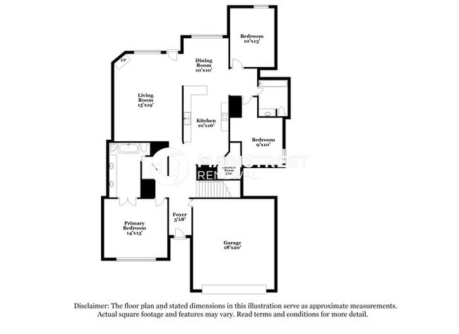 Photo - 3 Bedroom Pet-Friendly Home in Memphis, TN with Main Street Renewal