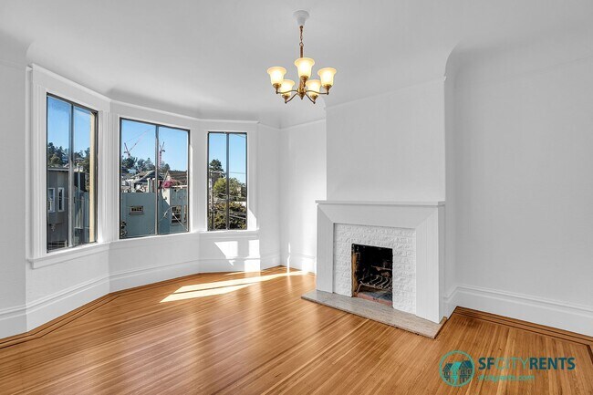 Photo - Cole Valley: Top Floor Edwardian Flat w/ F... Unidad 1308 Cole St.