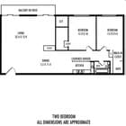 2BR/1BA