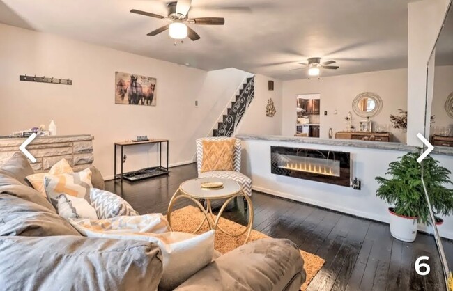 Liv room with fireplace ?? - 55 Logan St Casa Unidad s