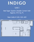 Indigo Flat Layout