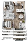 H - 1 Bedroom / 1 Bath