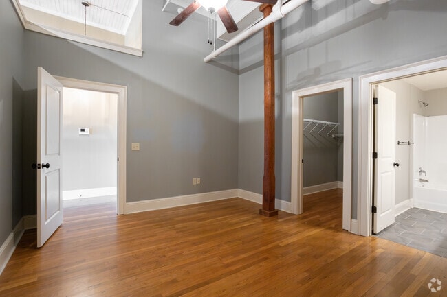 1BR, 1BA - 750SF - Bedroom - Sterchi & Kessler Lofts