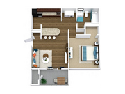 1x1 712sqft