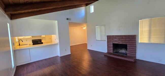 Living Room (with fireplace) - 3318 Blue Ridge Cir