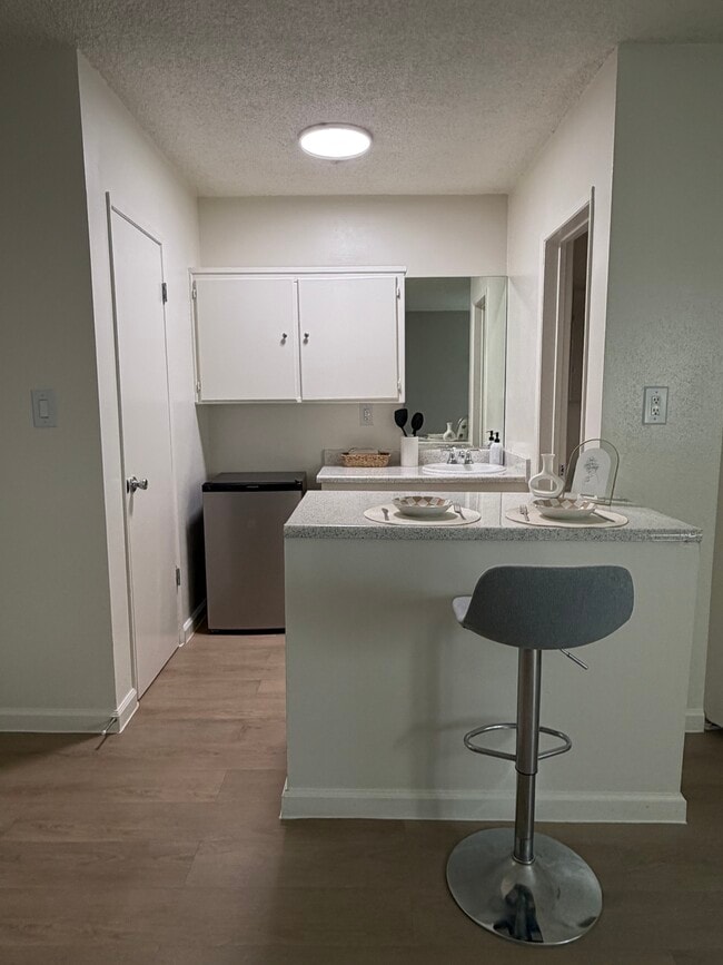Bachelor with Hardwood Floor
