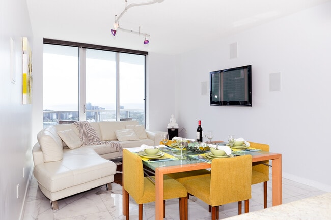 50" Plasma HDTV w/surround sounds - 185 SW 7th St Unit 3904
