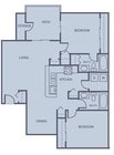 2BR/2BA