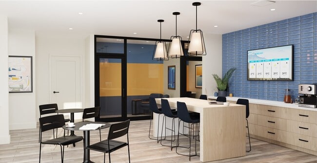 New Lobby! - Furnished Residences at Tewksbury Boston Apartments