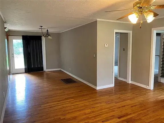 View from the front door - 209 W Haddock St