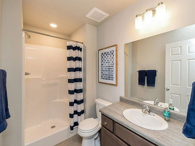 Some of Park 88's homes include a walk-in shower.