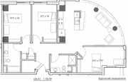 3BR/2BA 1150