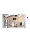 Jr. 1 Bedroom-B1A